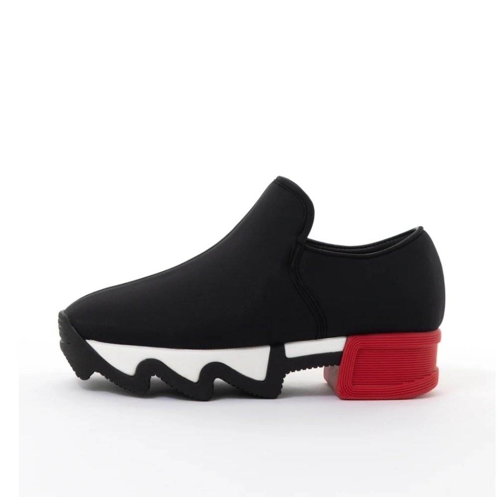 IRI NYC Neoprene Sneakers Wes 1 Black Red - 39, Size 9 😀